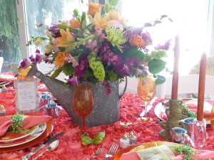 GOOD EVENING TRI-CITIES..A BEAUTIFUL TABLE SCAPE CELEBRATING THE SEASON….